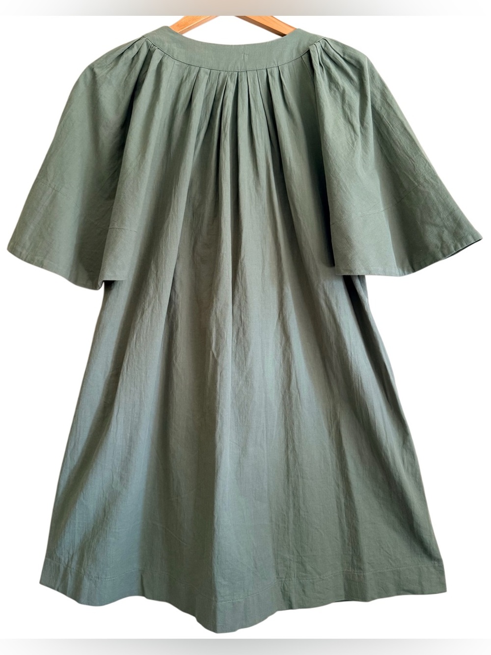 TUCKERNUCK Pomander Place Cotton Minimalist Feminine City-Chic A-Line Dress Sz M - Picture 5 of 8